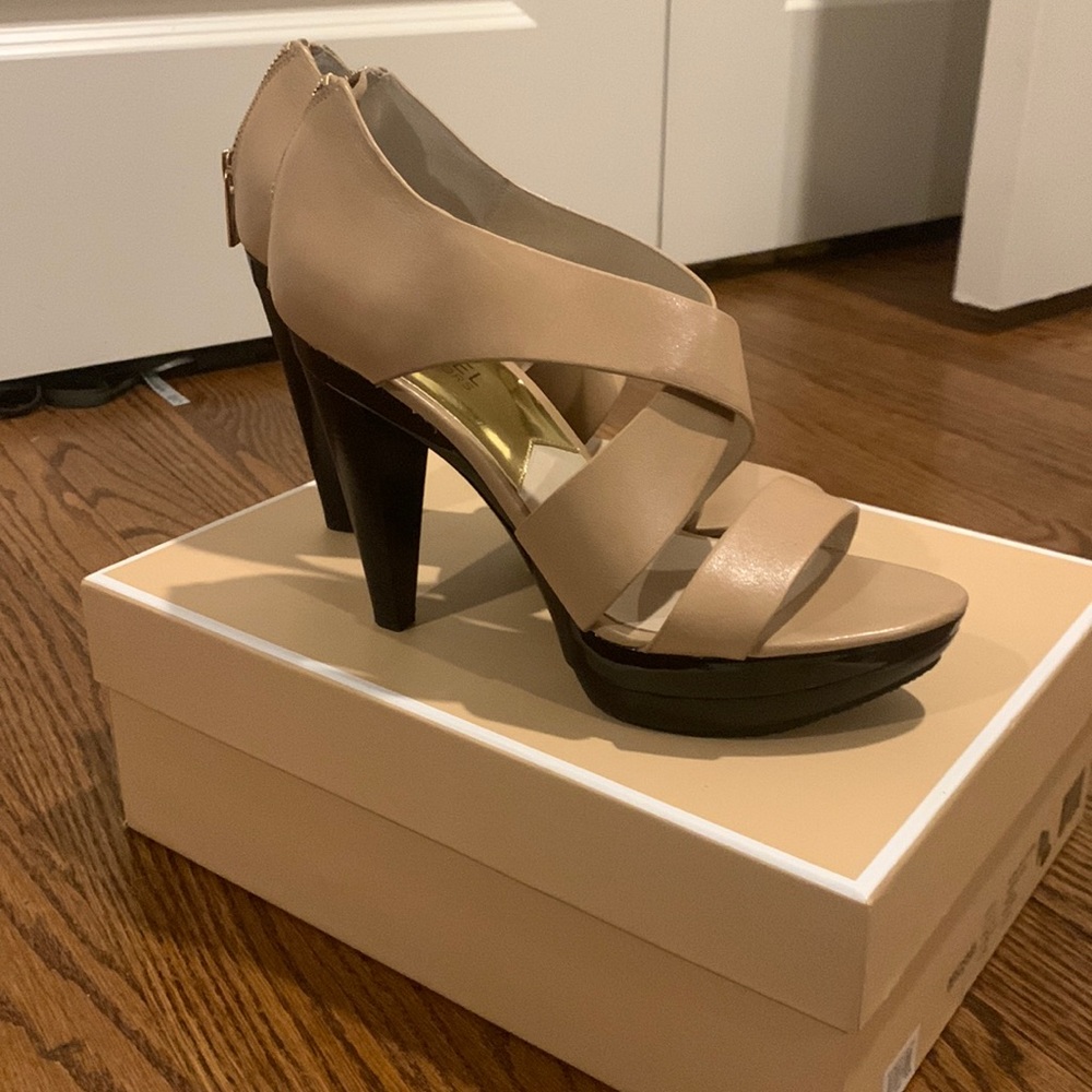 Michael Kors Elena Platform Heels